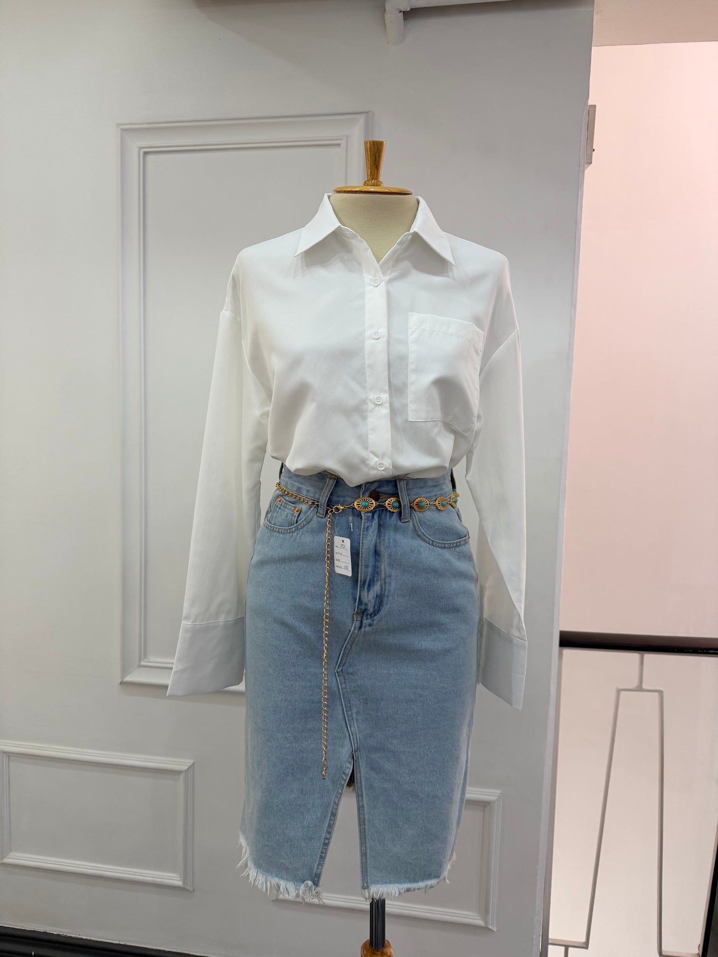 Camisa casual oversize