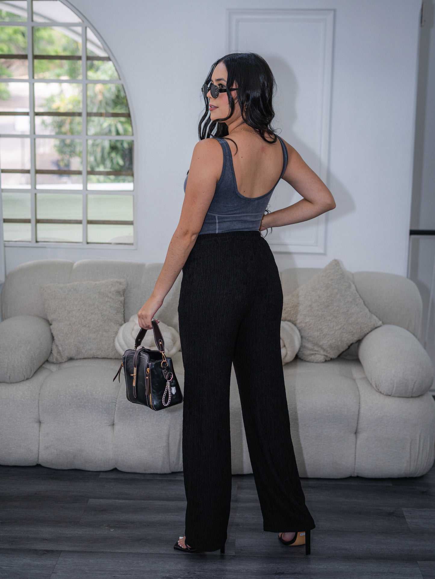 Pantalón plisado