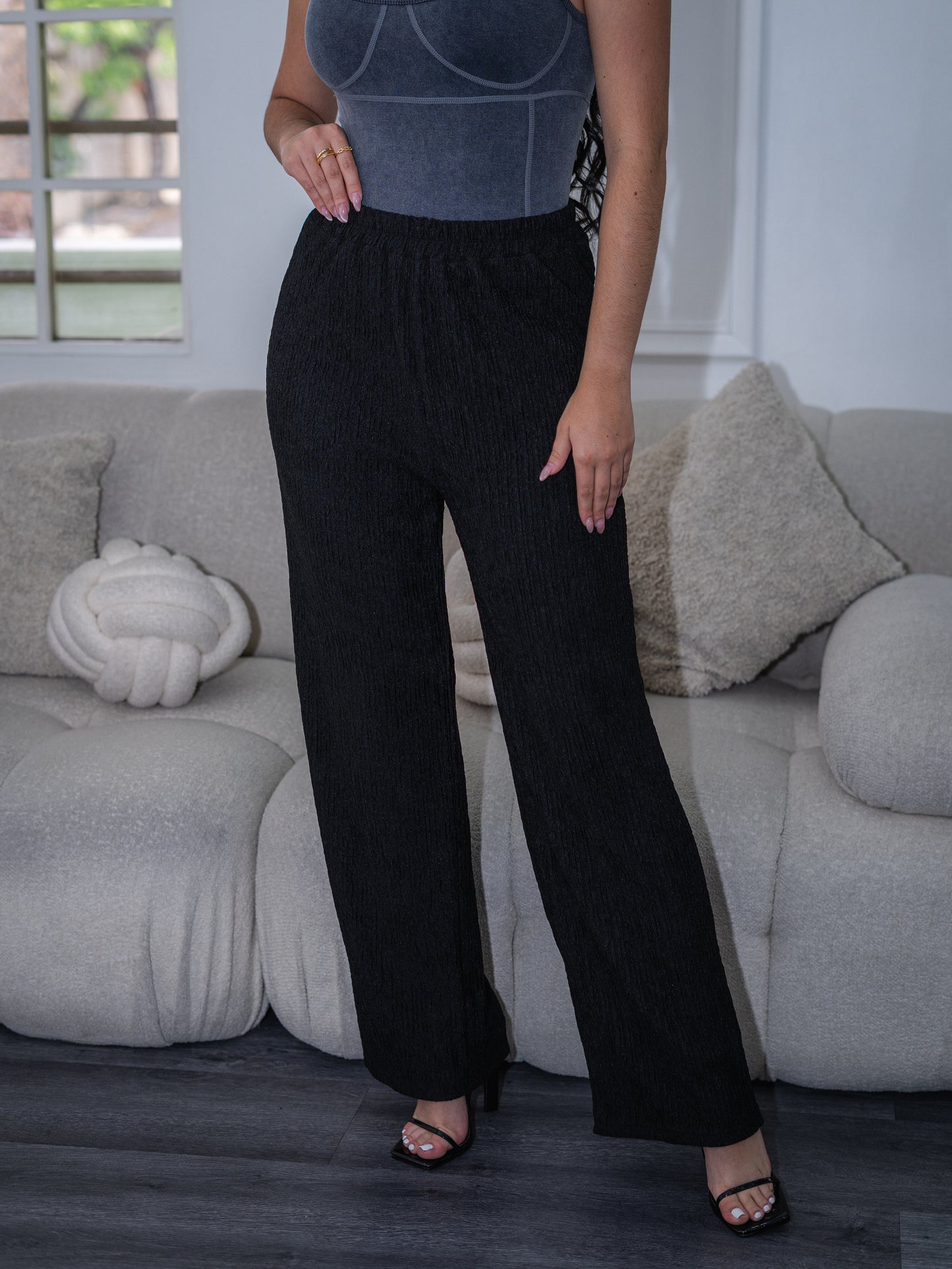 Pantalón plisado