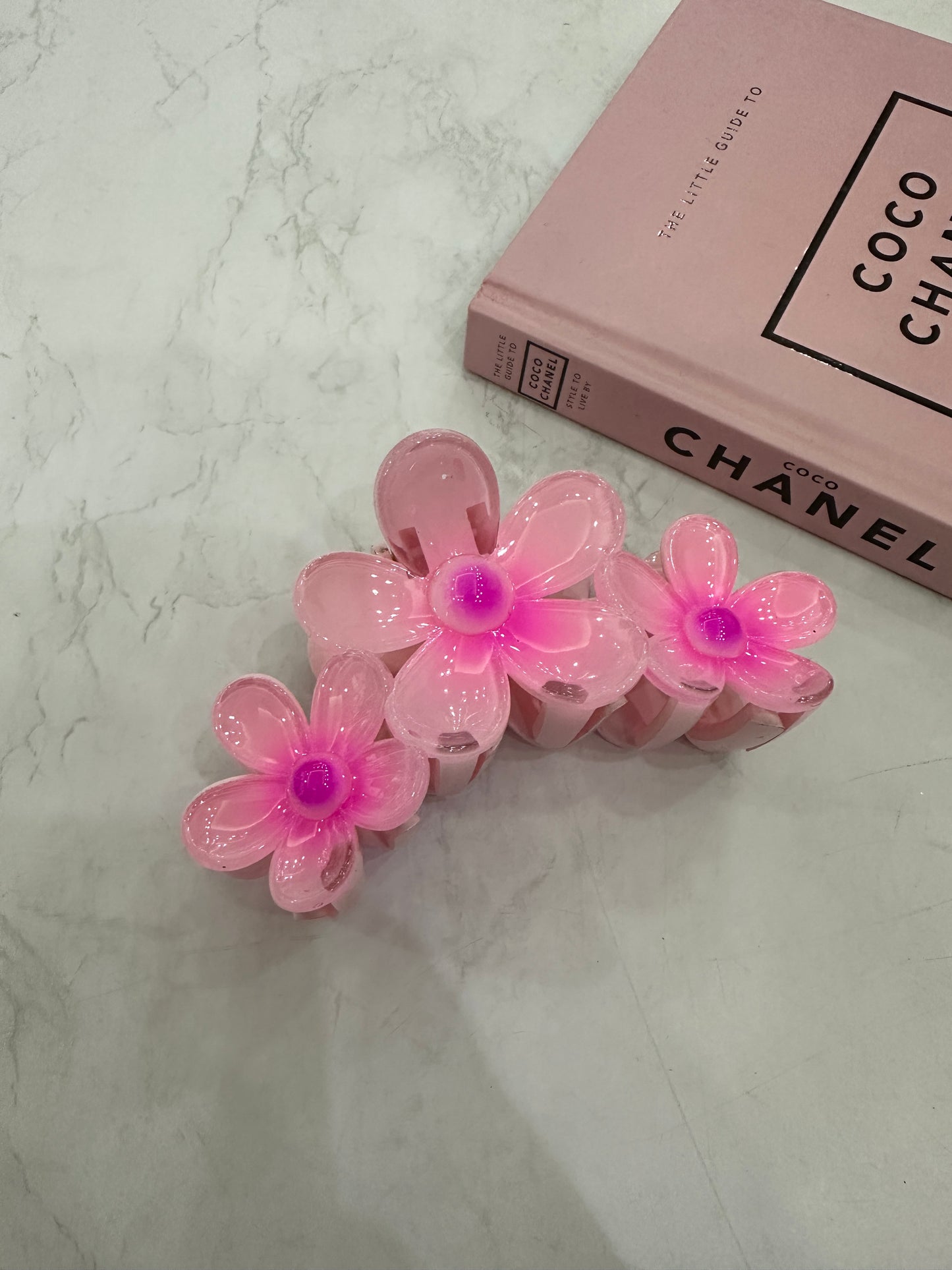 Pinza flor para el cabello