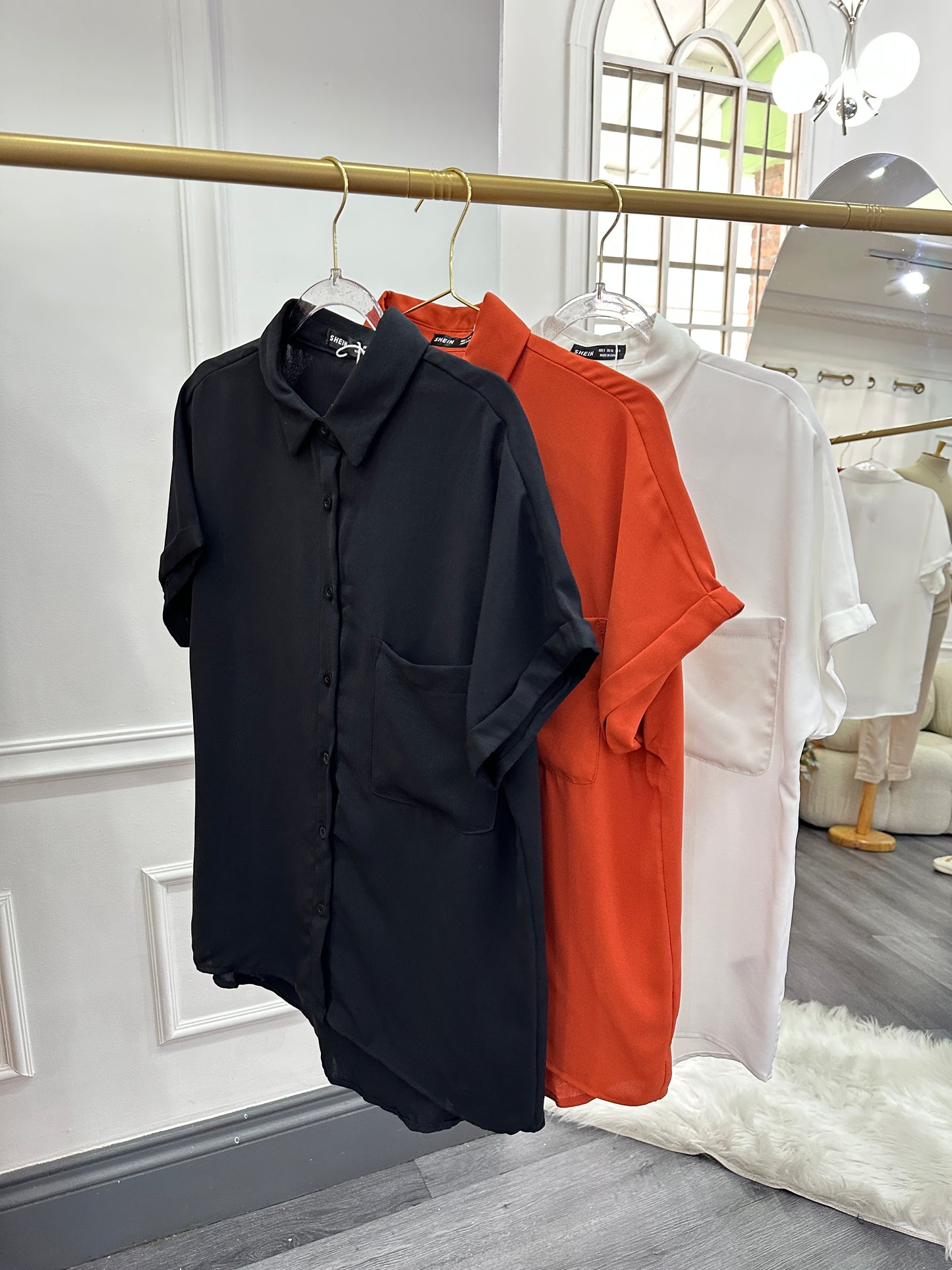 Camisa manga corta casual