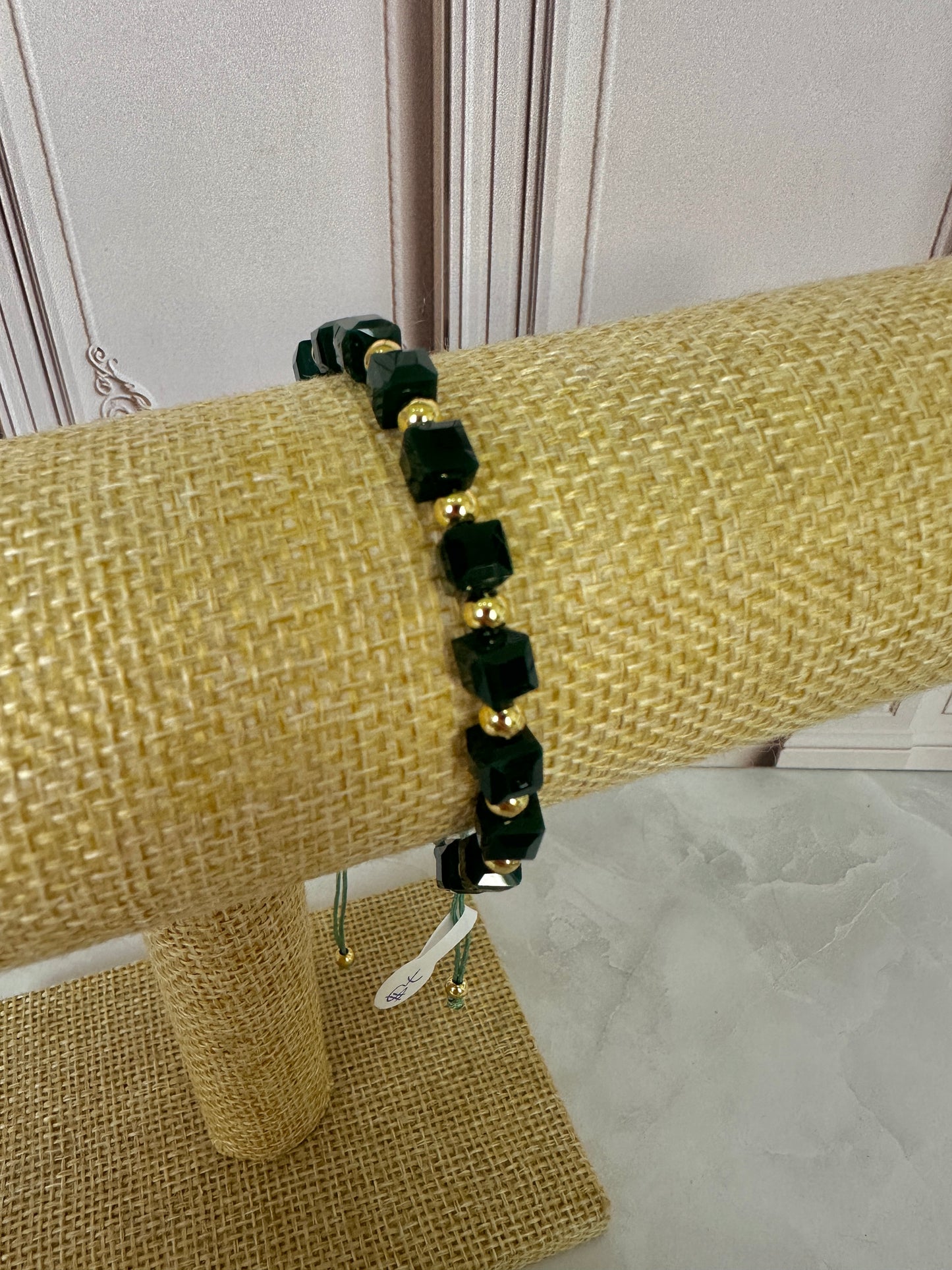 Pulseras piedras ajustables