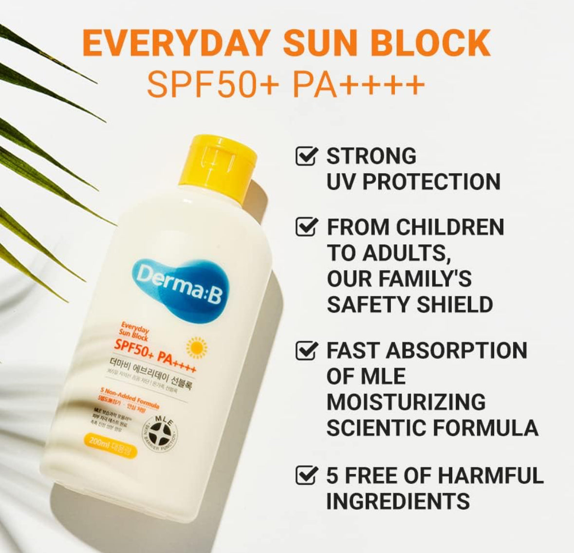 Derma B Everyday Sun Block Protector solar