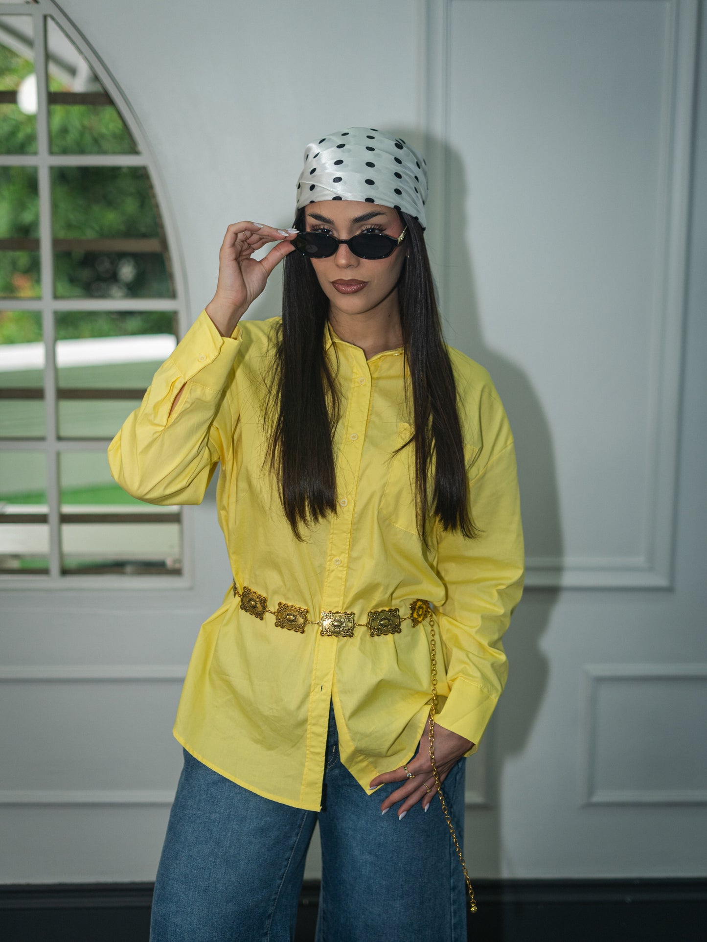 Camisa casual oversize
