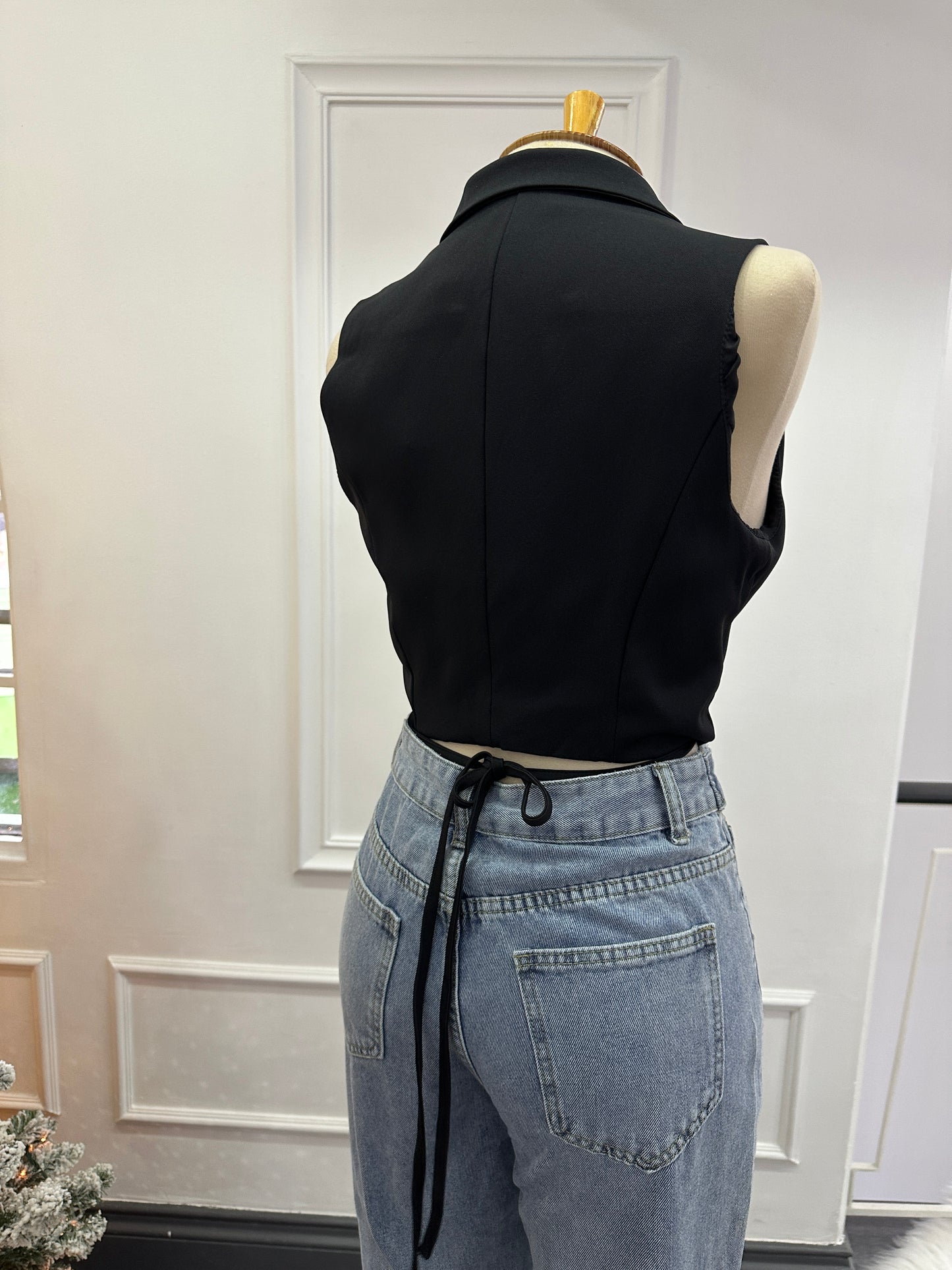 Top estilo Vest