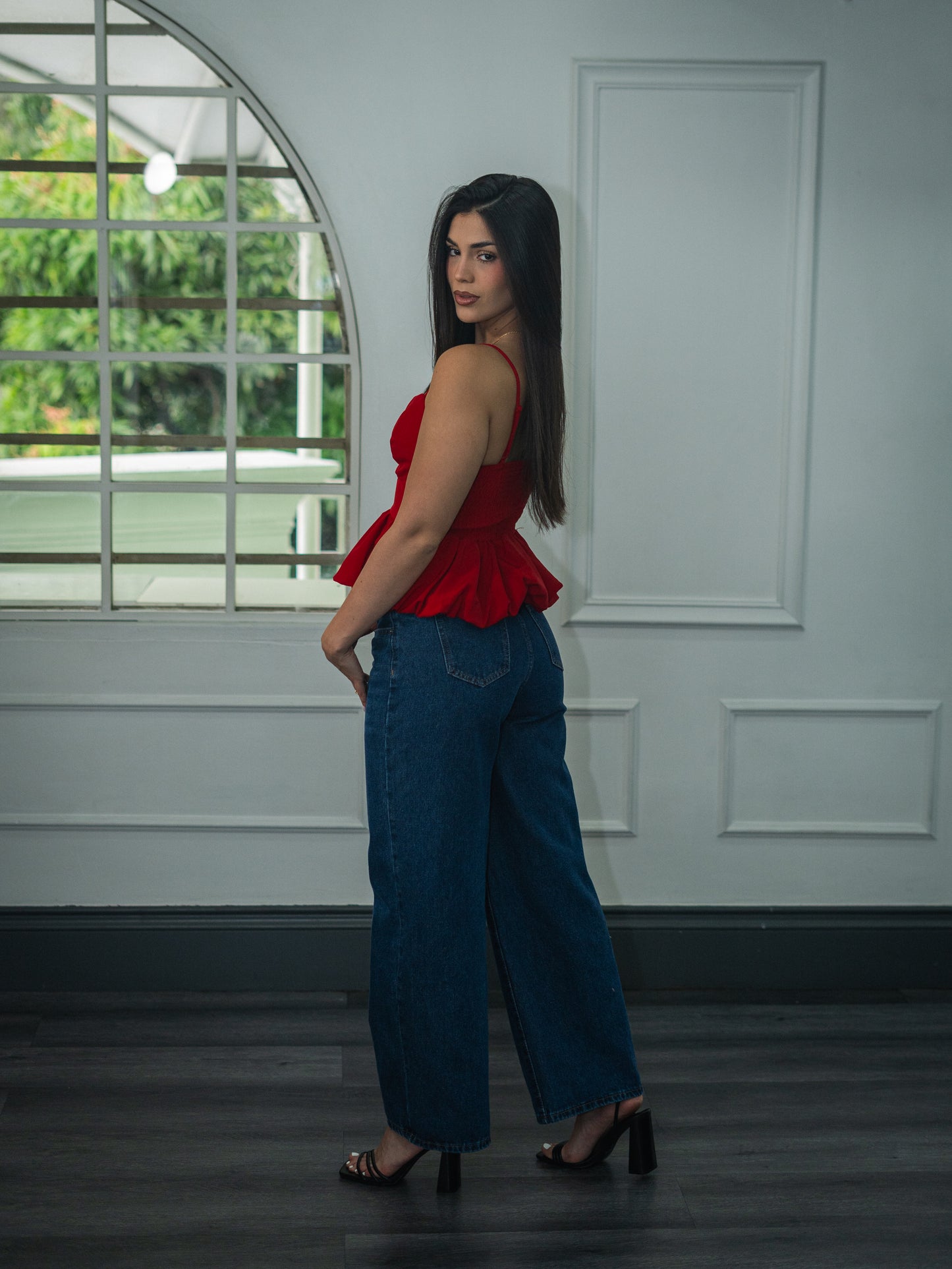 Blusa peplum