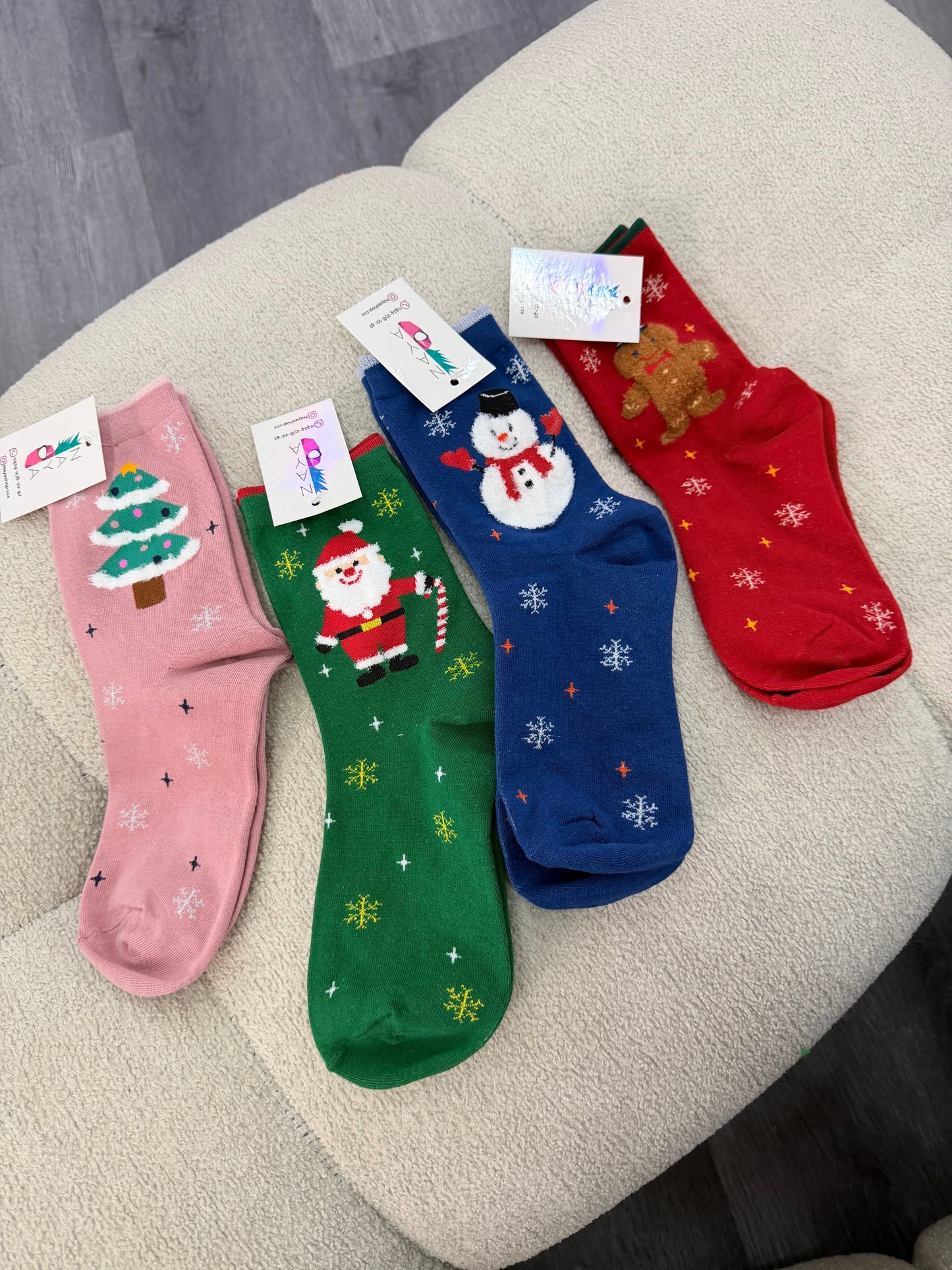 Medias navideñas