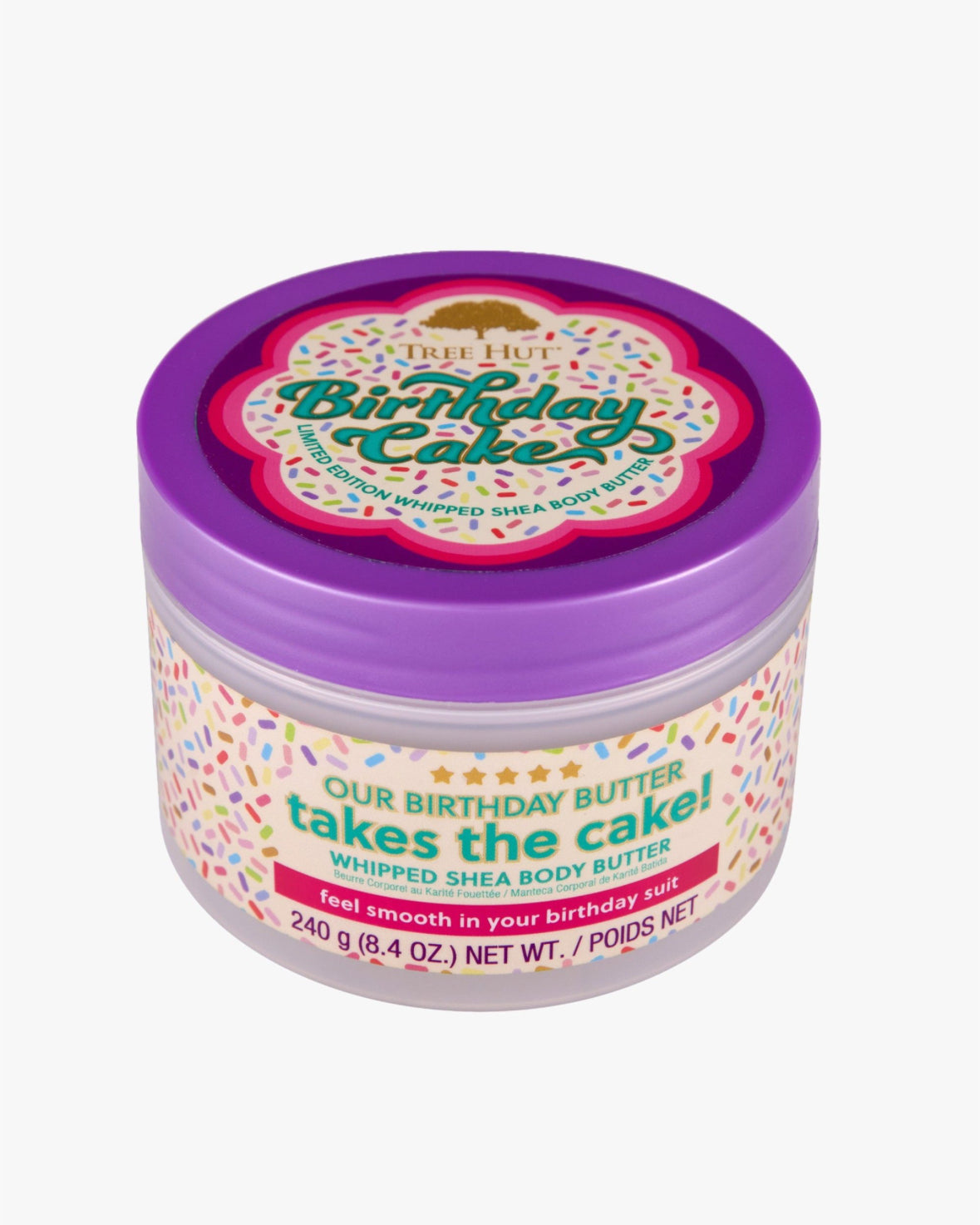 Birthday cake whipped body butter