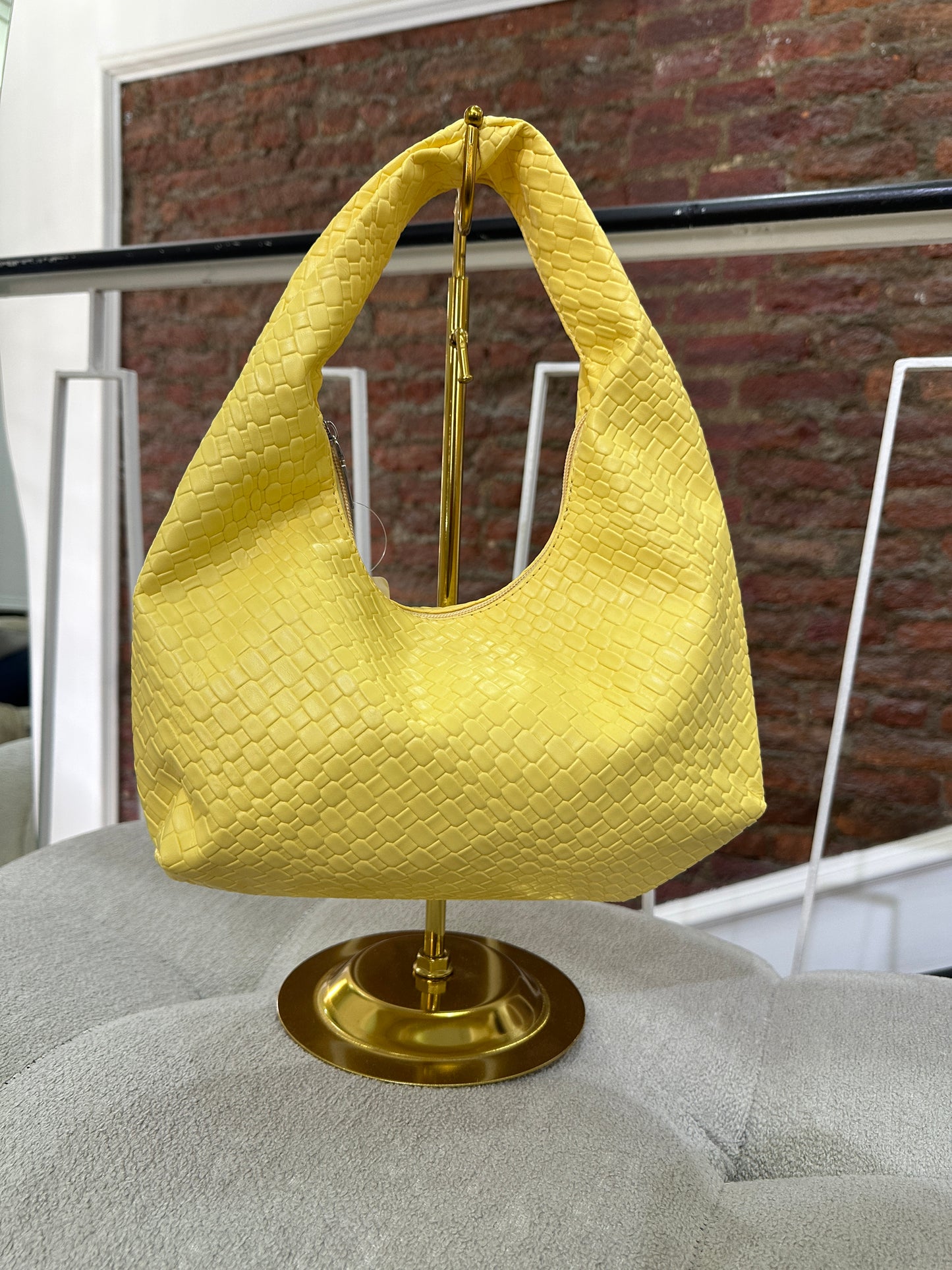 Bag textura asa corta