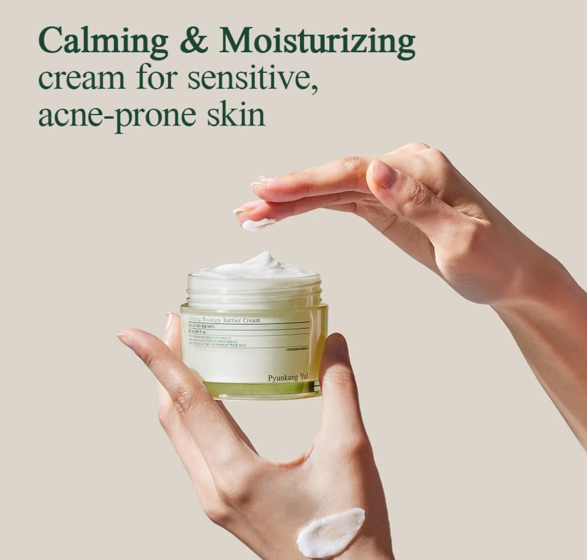 Pyunkang Yul Crema coreana reparadora de humedad, hidratante y calmante