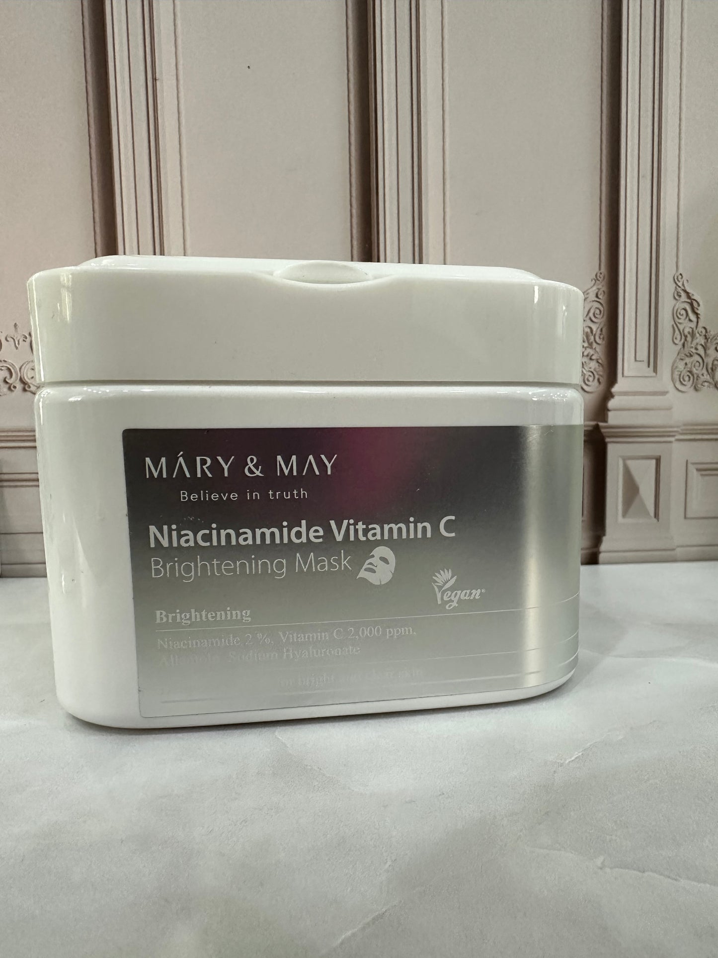 Mary&May Máscara diaria de niacinamida con vitamina C