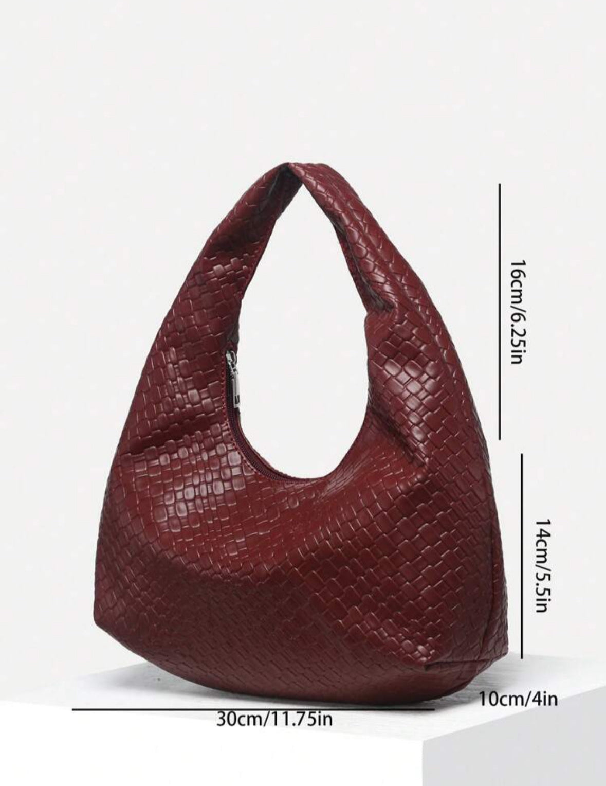 Bag textura asa corta