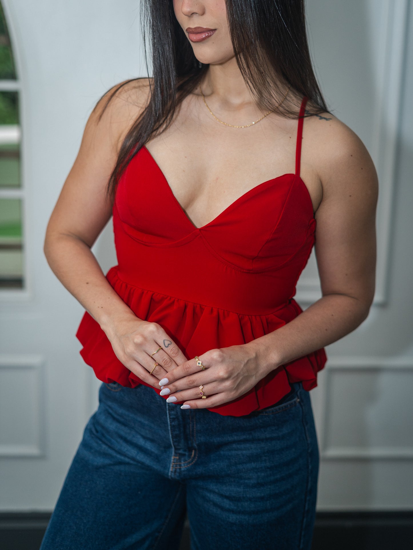 Blusa peplum