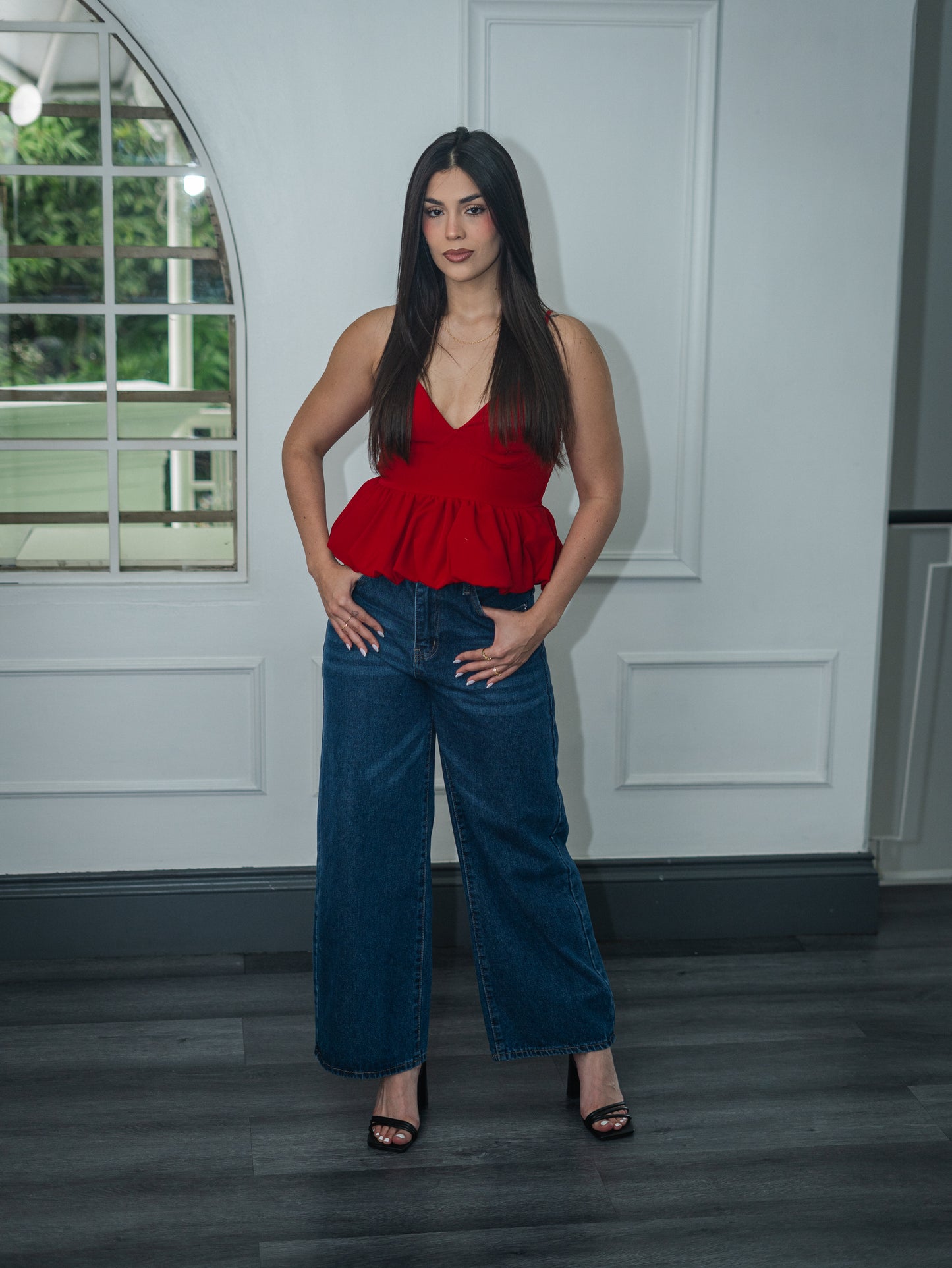 Blusa peplum