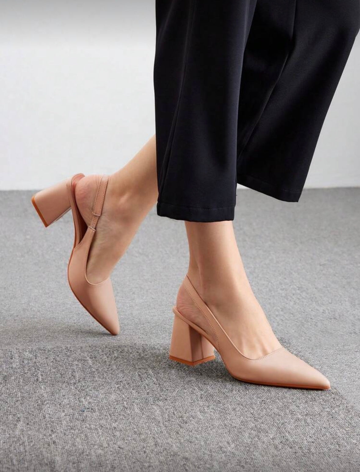 Stilettos tacón grueso