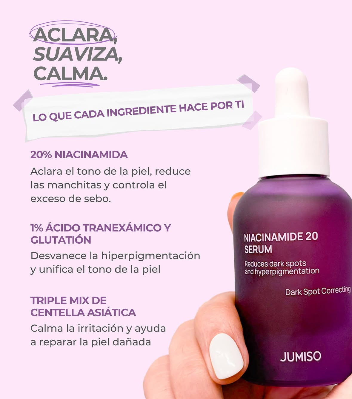 Jumiso serúm de niacinamida
