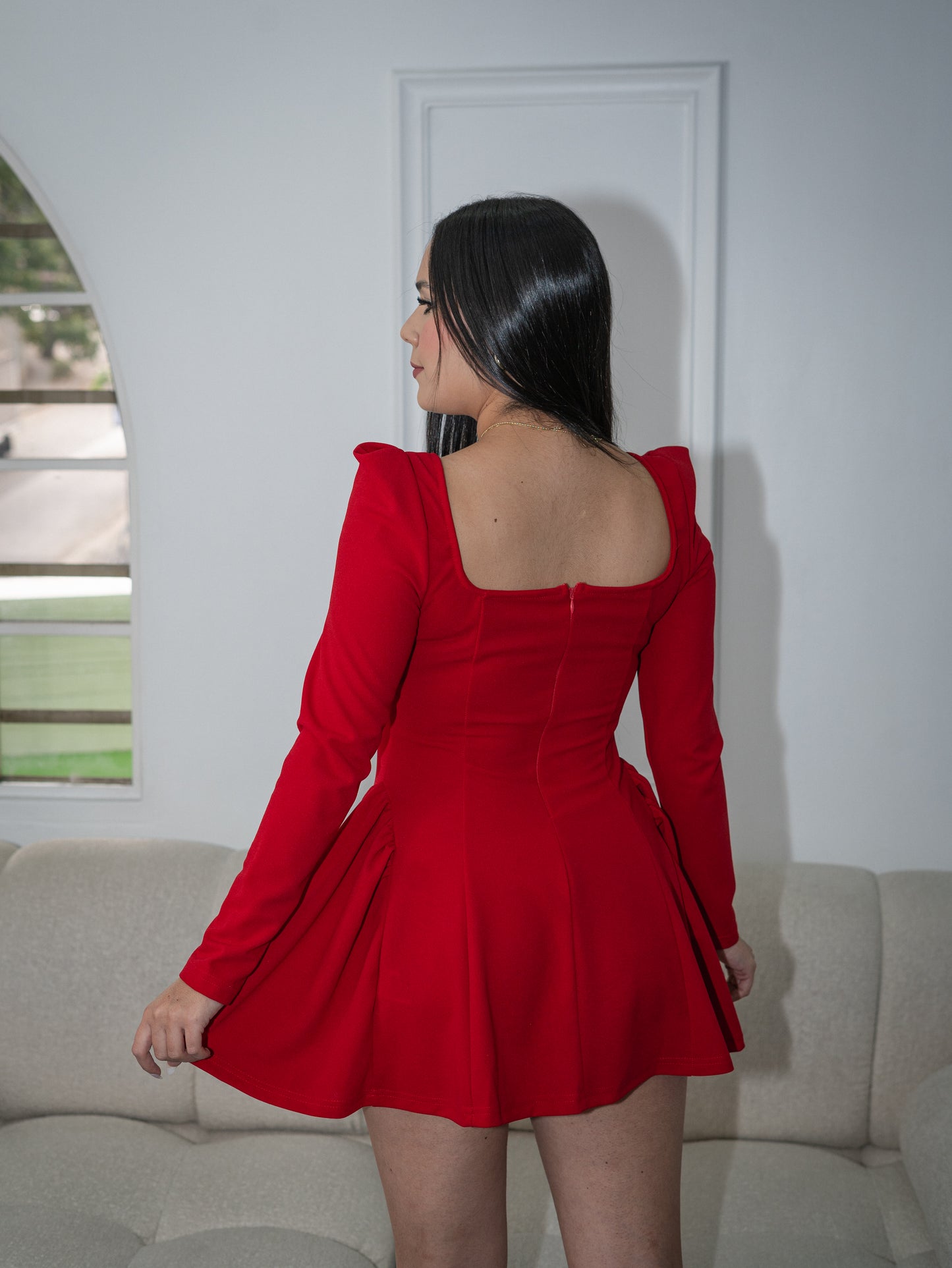 Vestido abullonado