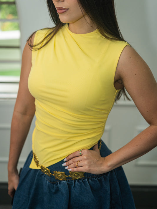 Blusa asimétrica
