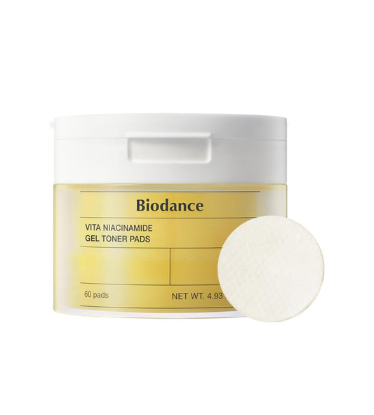 Biodance Vita - Almohadillas tóner de gel con niacinamida