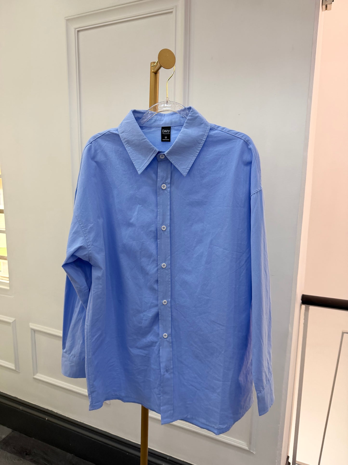 Camisa casual oversize