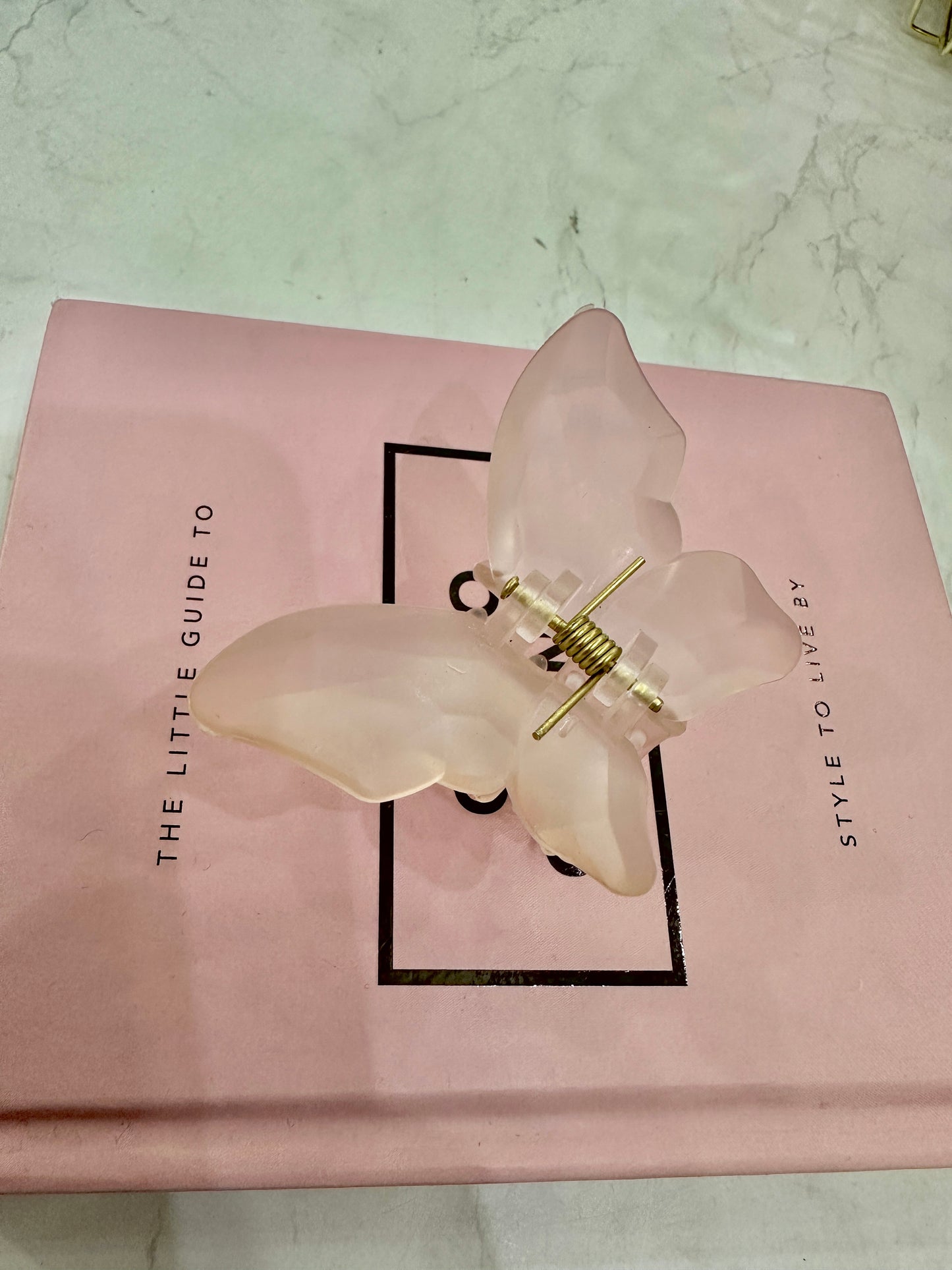 Pinza mariposa para el cabello