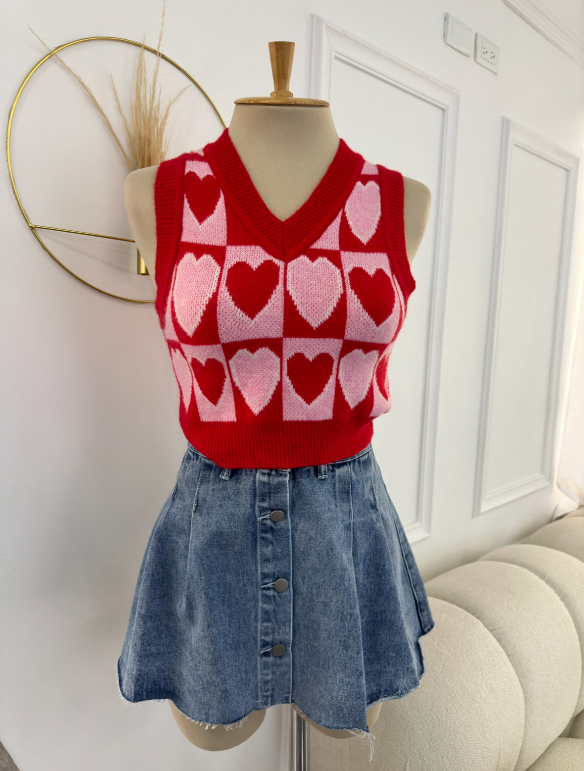 Pullover corazones