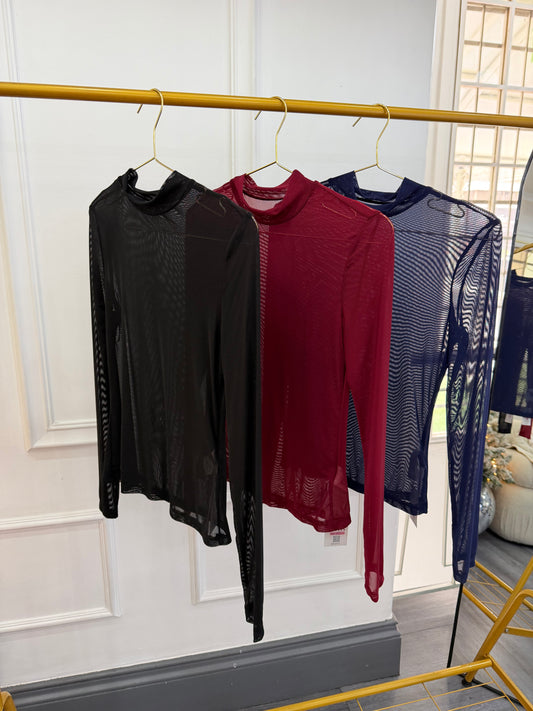 Blusas transparentes