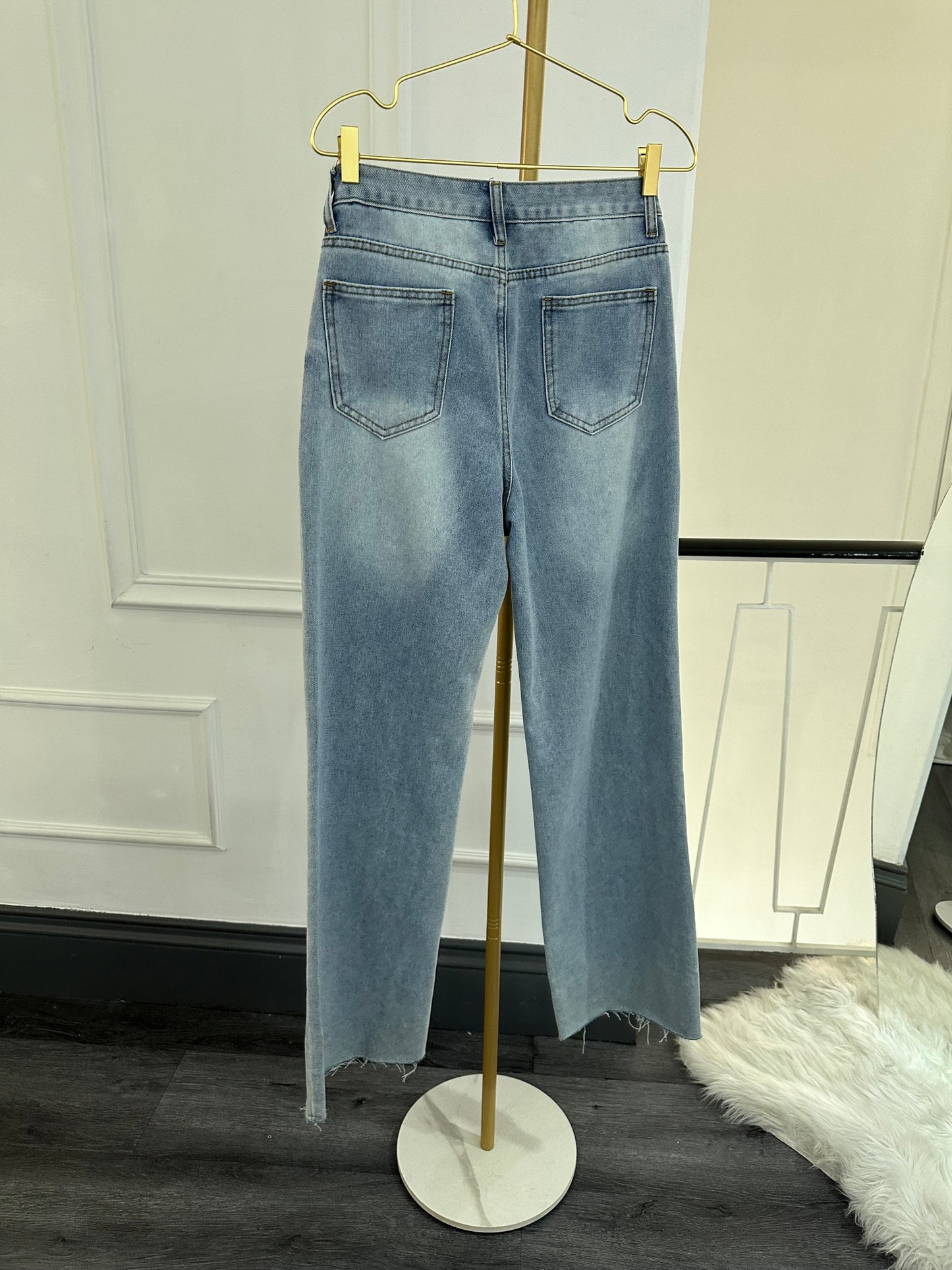 Wide leg jean