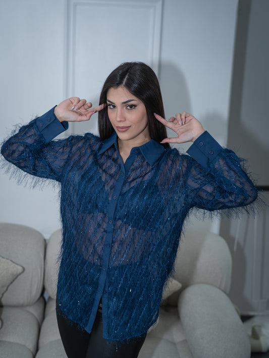 Camisa brillante