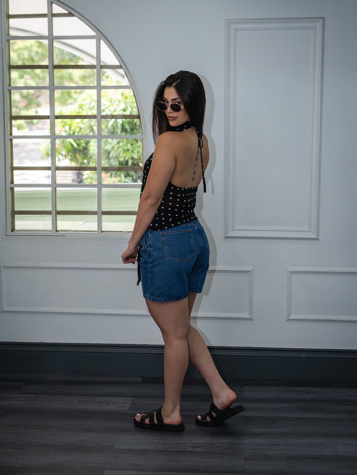 Blusa polkadots
