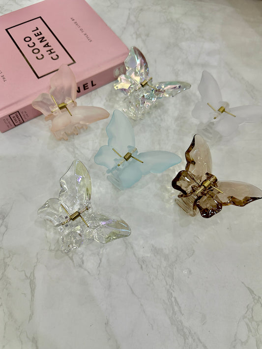 Pinza mariposa para el cabello