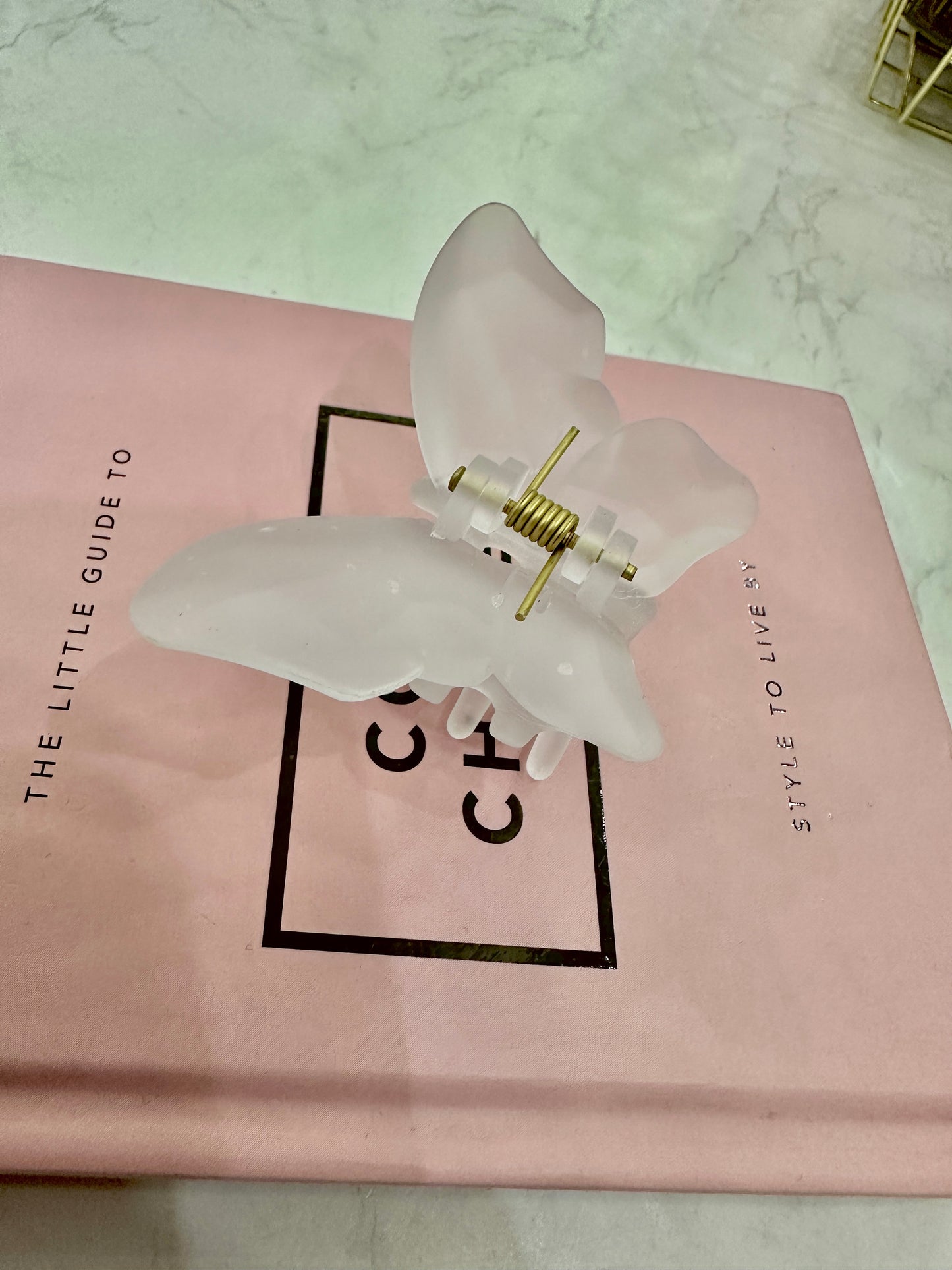 Pinza mariposa para el cabello