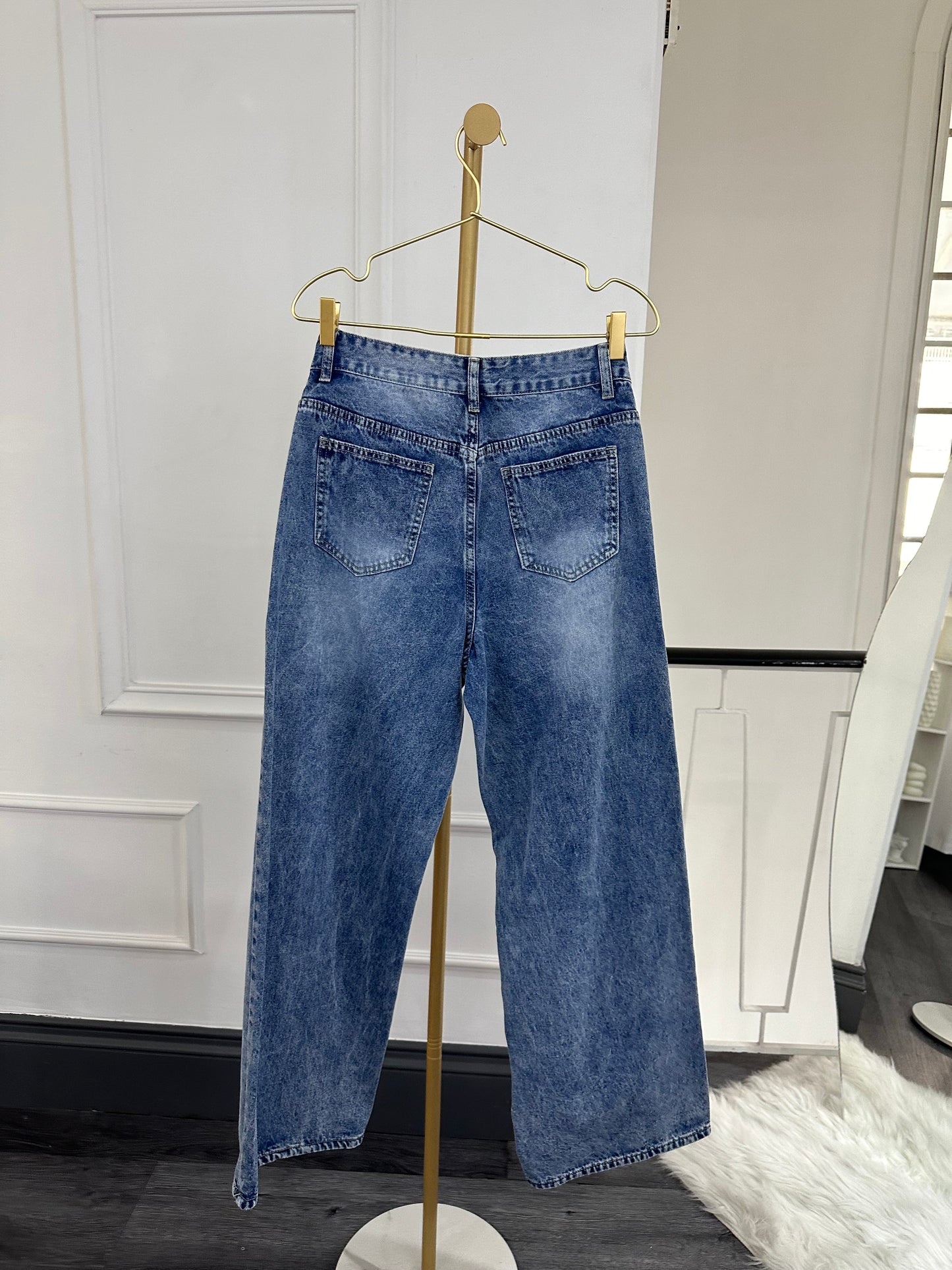 Wide leg jean