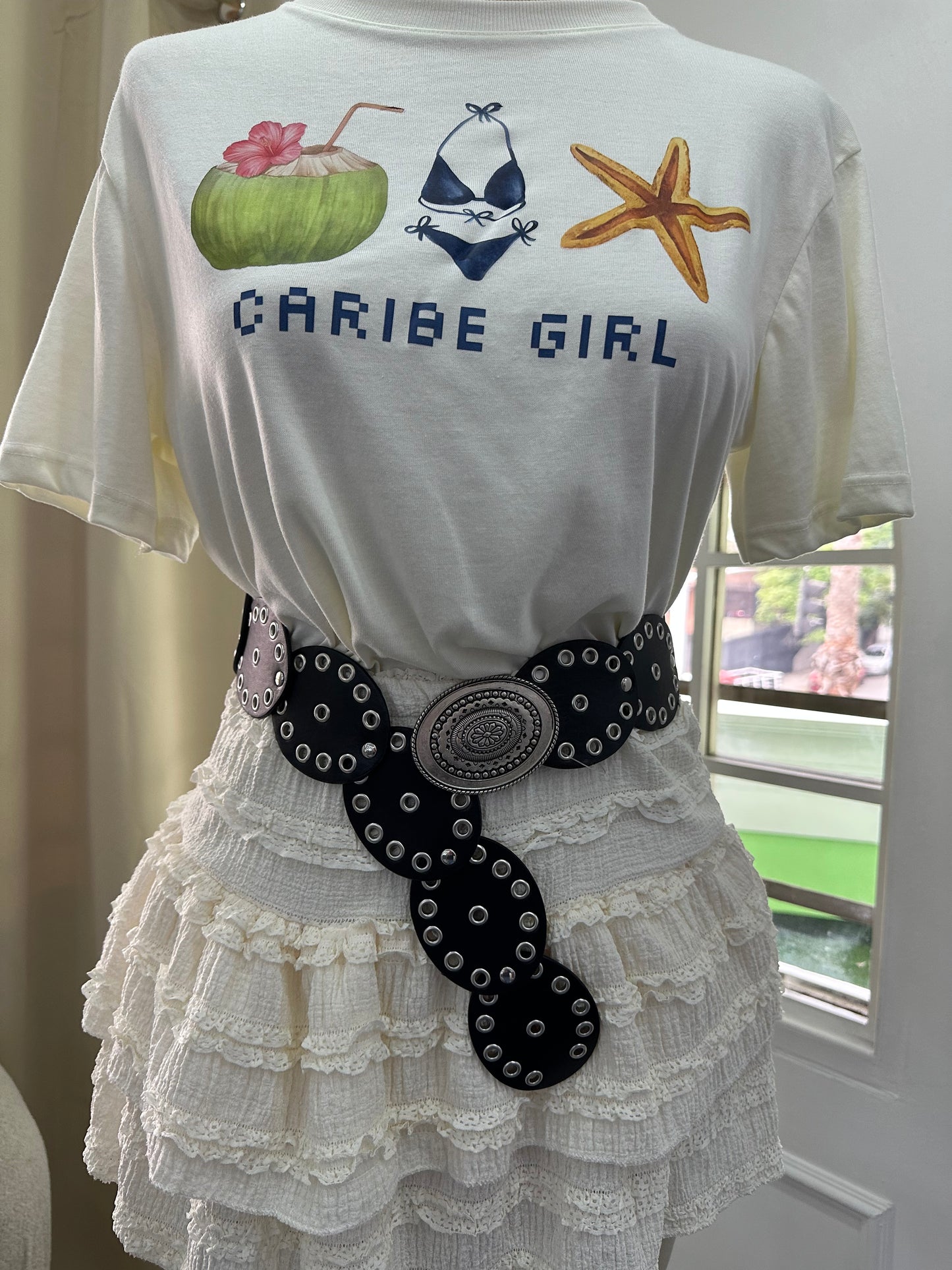 Cinturón Boho circular