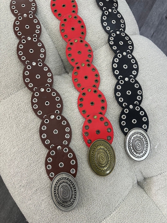 Cinturón Boho circular