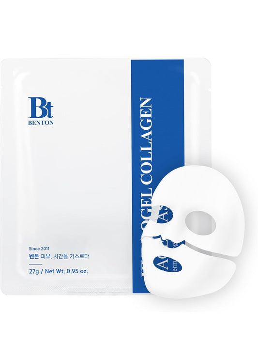 Benton Mascarilla facial de colágeno de hidrogel
