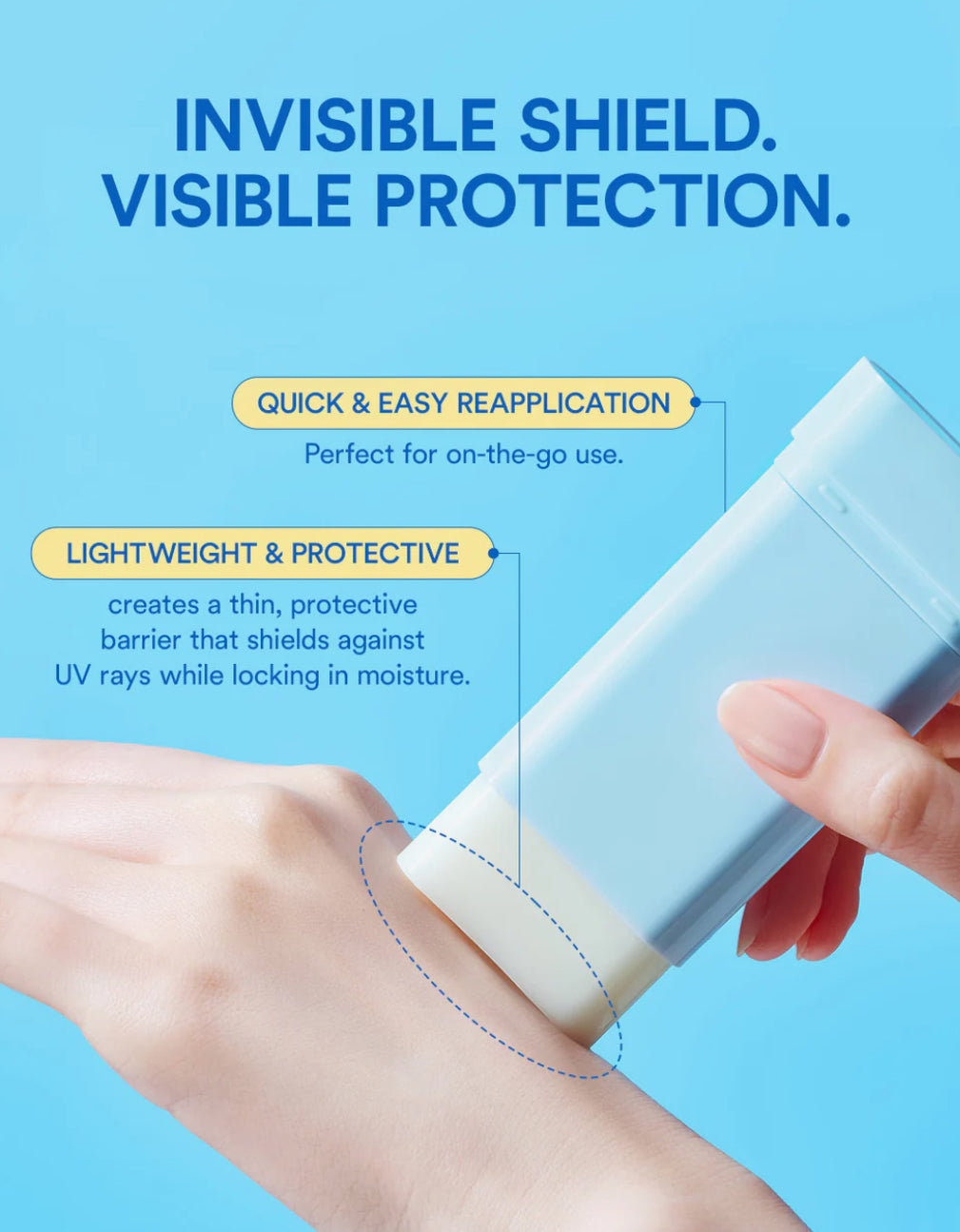 Protector Solar en barra Cotton Soft Spf 50 Tocobo - Cotton Soft Spf 50 Sunscreen Stick