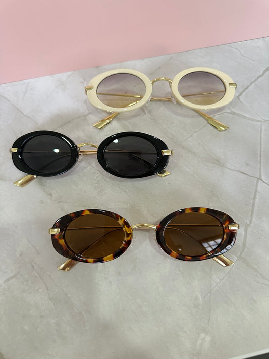 Lentes de sol ovalados