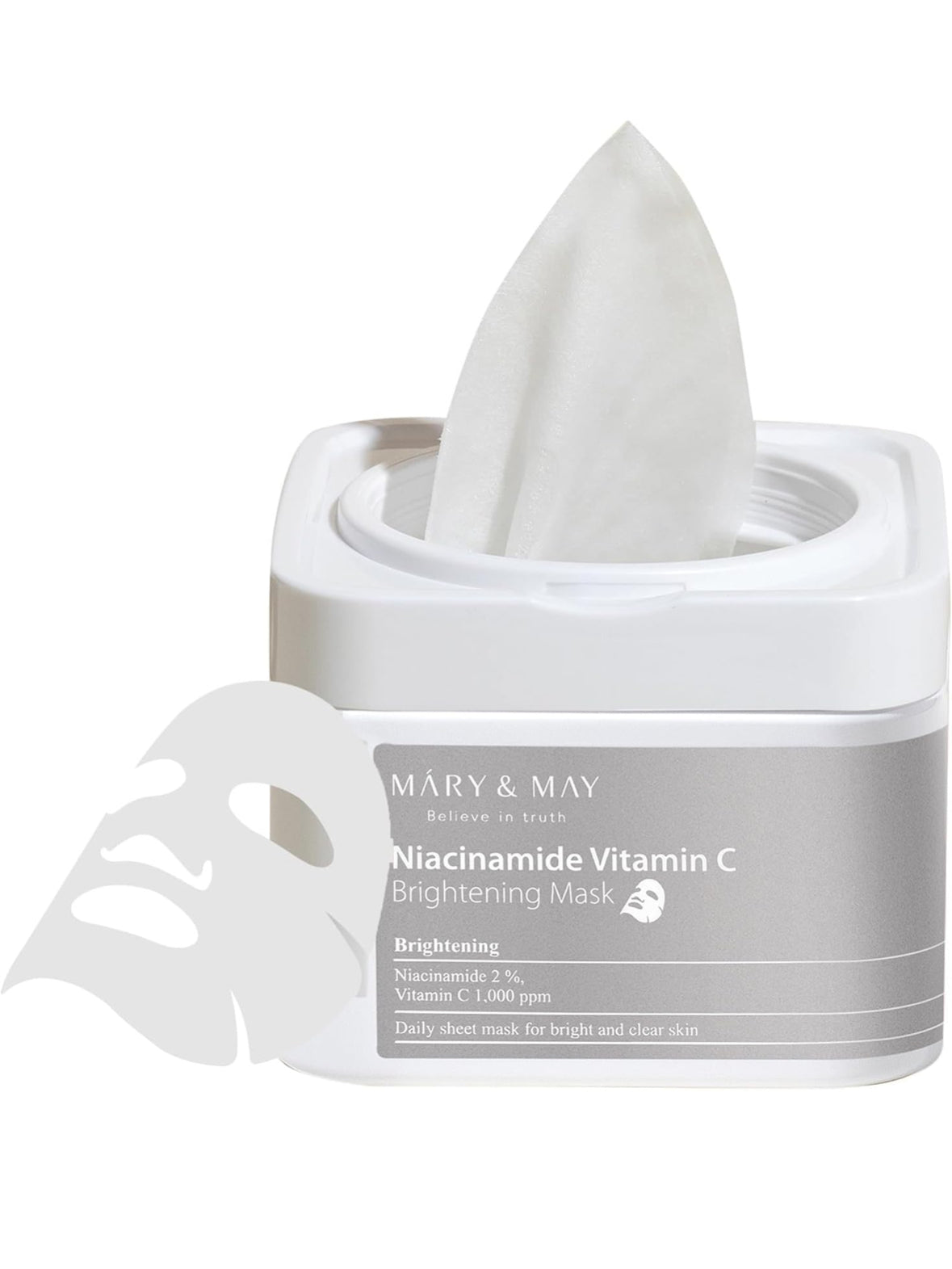Mary&May Máscara diaria de niacinamida con vitamina C