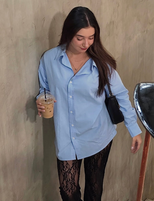 Camisa casual oversize