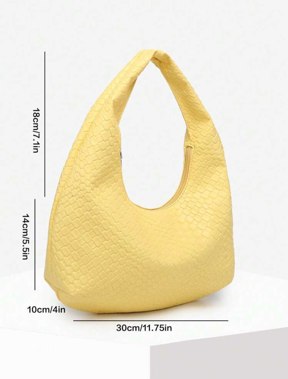 Bag textura asa corta