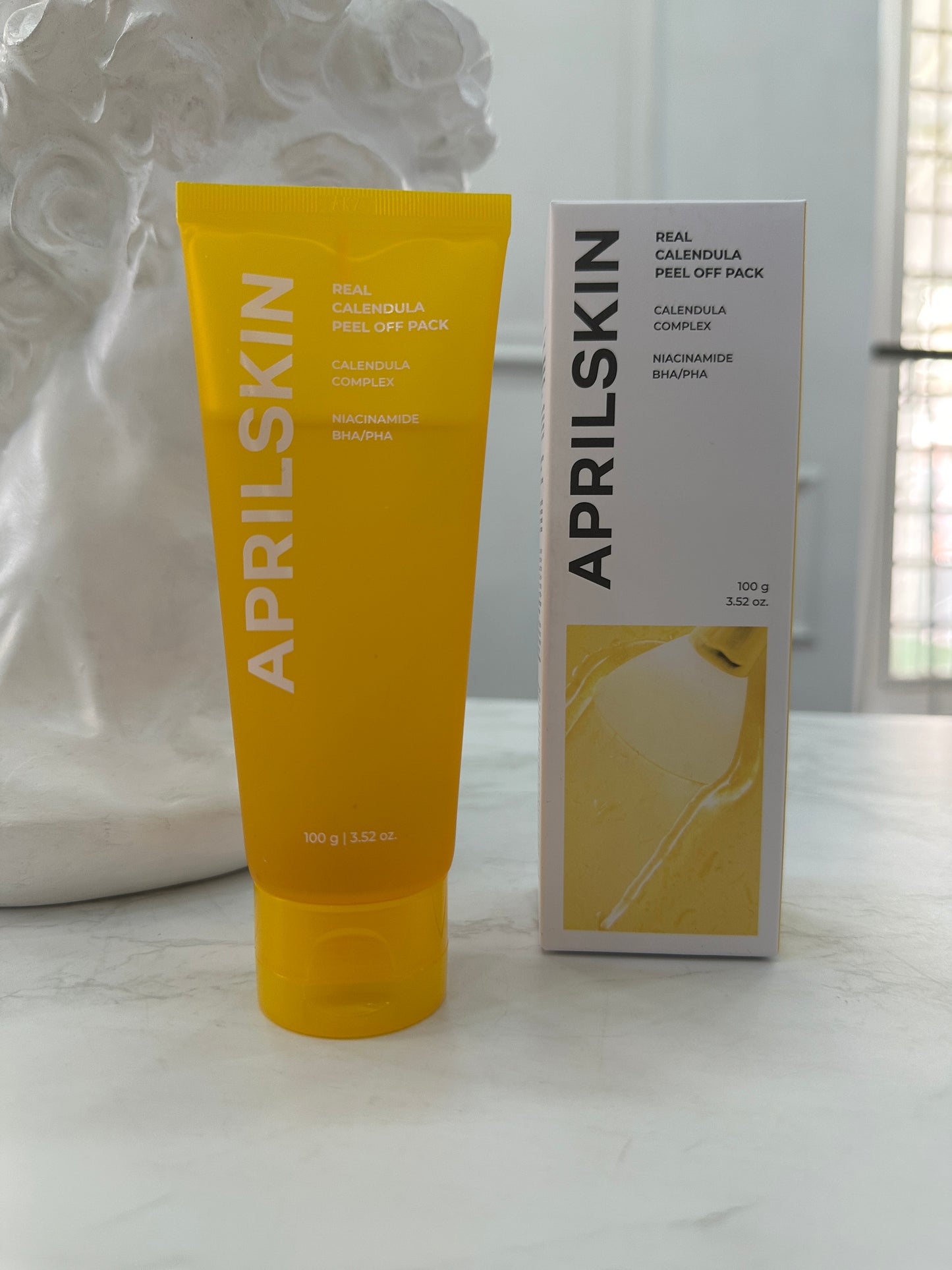APRILSKIN Máscara facial con infusión de flores de caléndula
