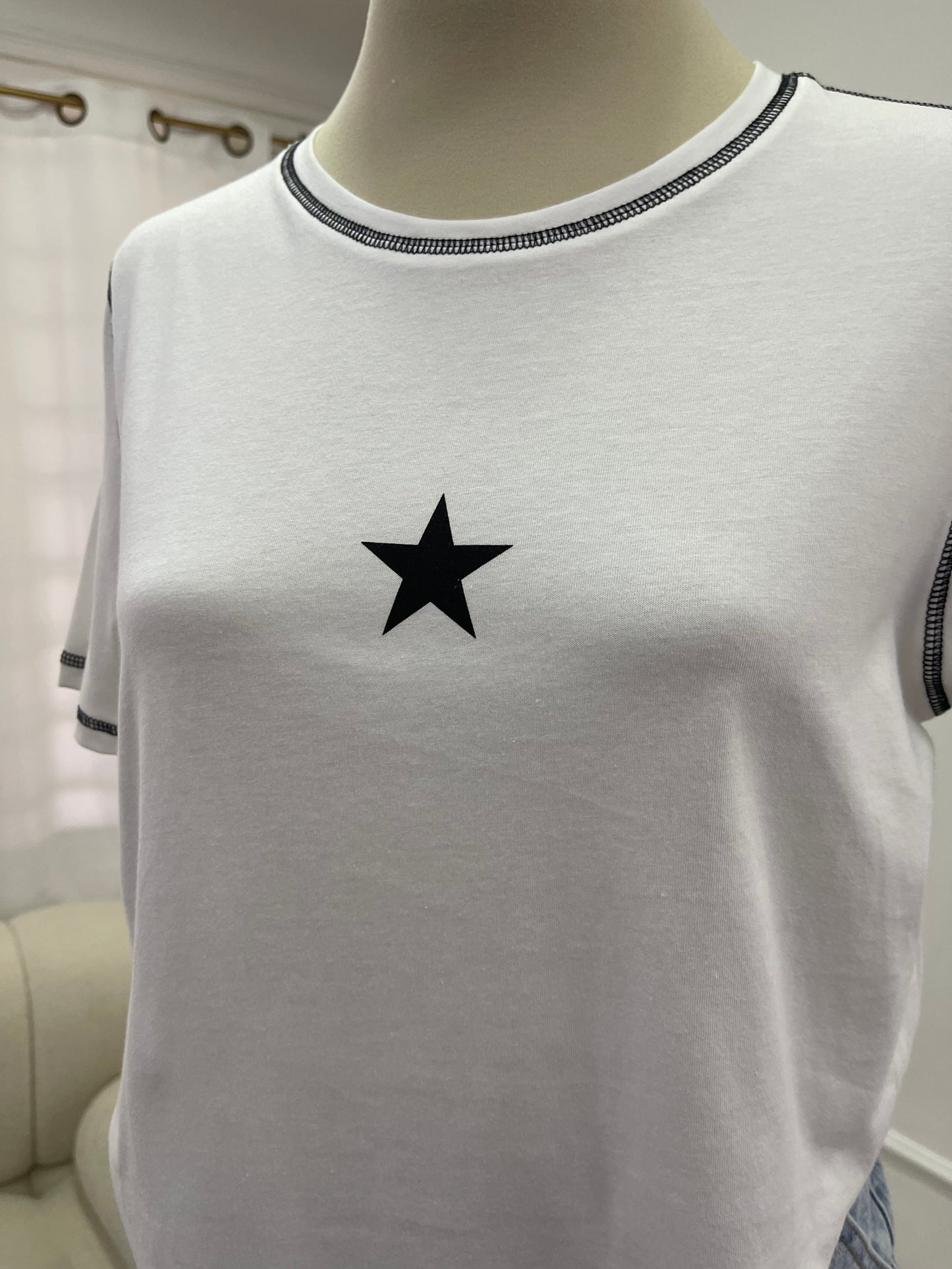 Básica Estampado de Estrella