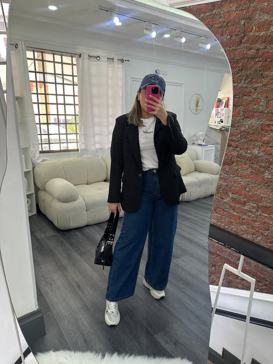 Blazer con abertura