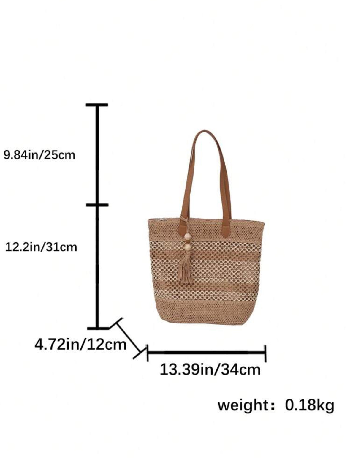 Bag tejido playero