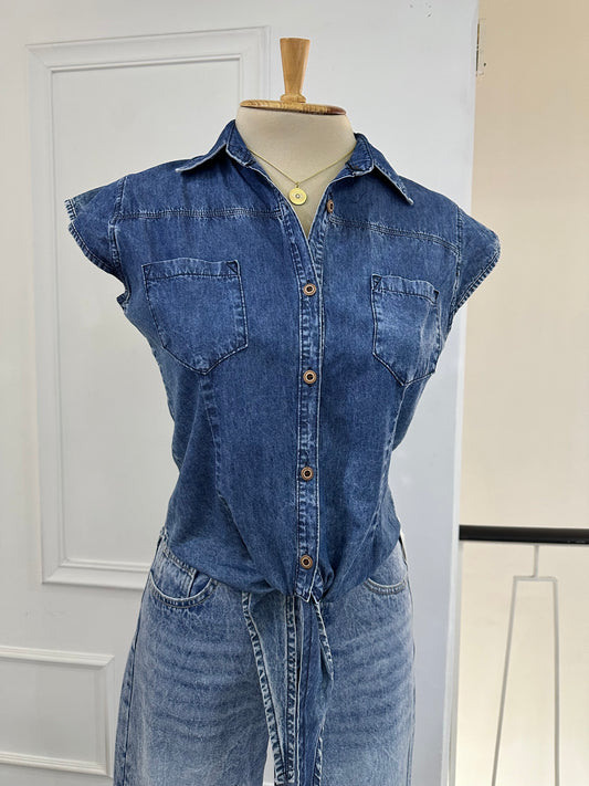 Blusa Denim