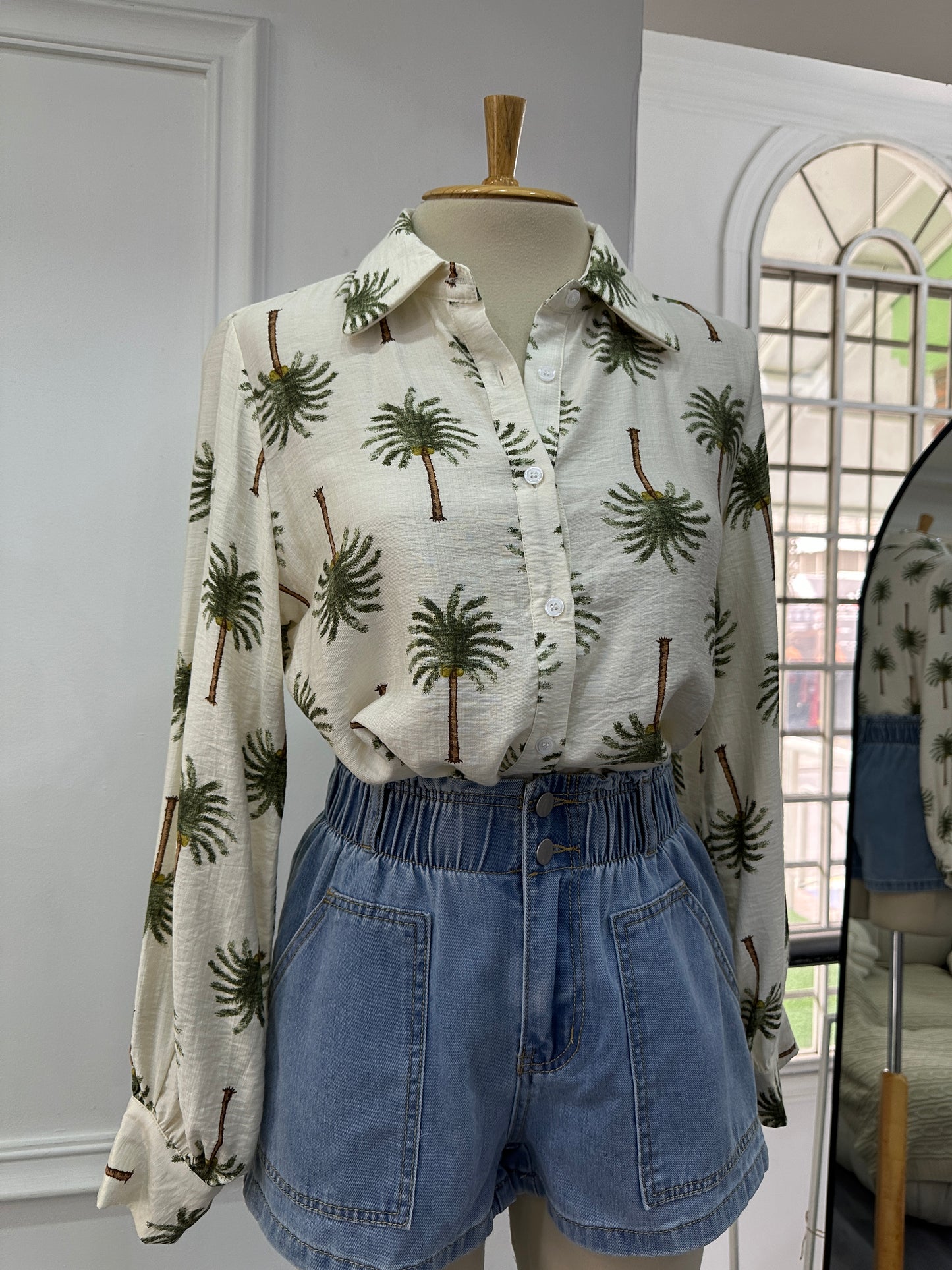 Camisa palmeras