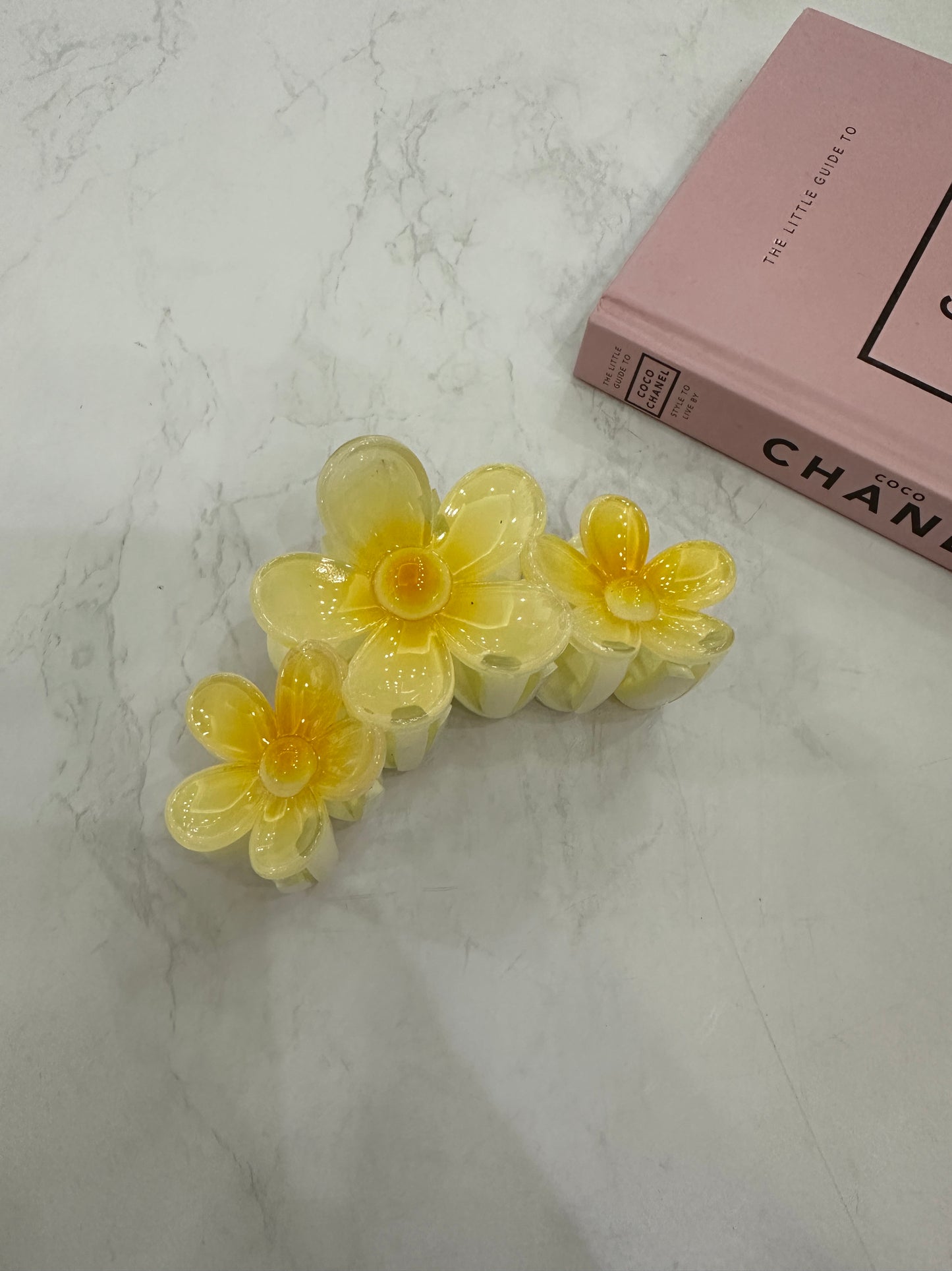 Pinza flor para el cabello