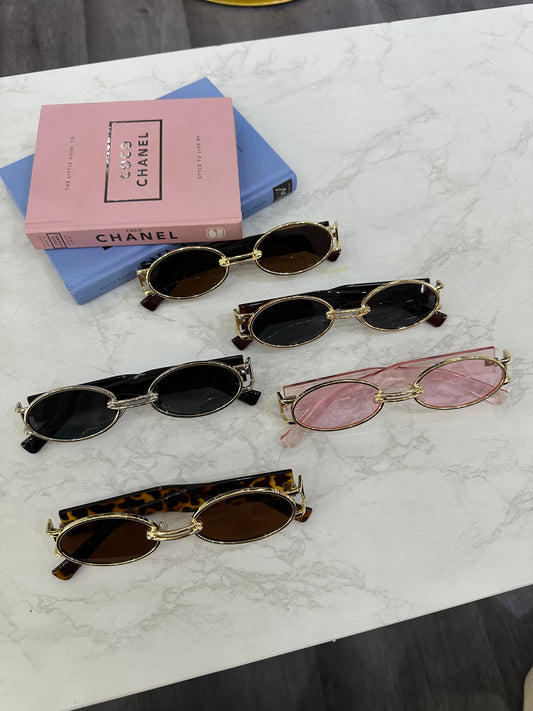 Lentes de sol ovalado