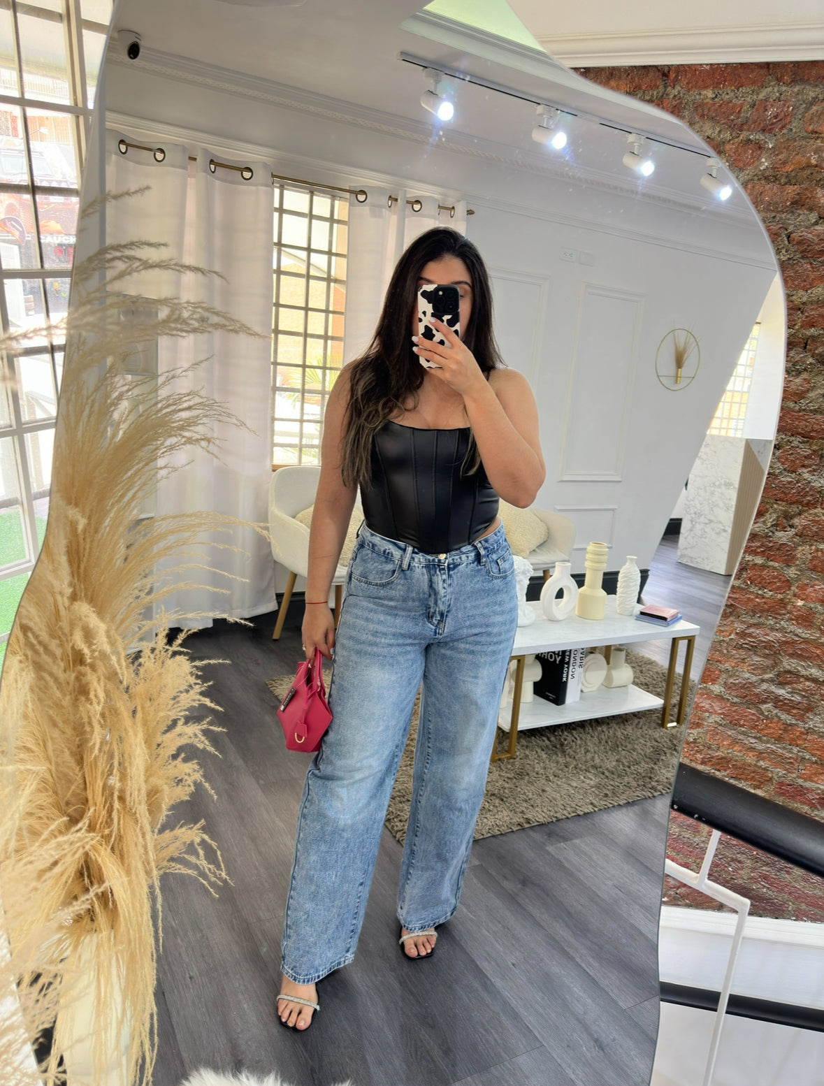 Wide leg jean